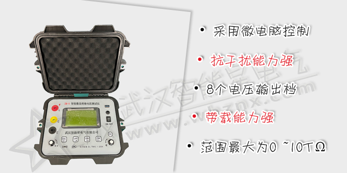 智能數(shù)顯絕緣電阻測試儀